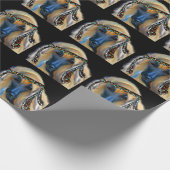 Afghan Hound Geschenkpapier (Ecke)