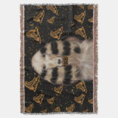 AFGHAN HOUND GOLD  DECKE (Vorderseite Vertikal)