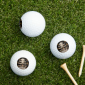 AFGHAN HOUND GOLD  GOLFBALL (Insitu Gras)