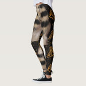 AFGHAN HOUND GOLD  LEGGINGS (Links)