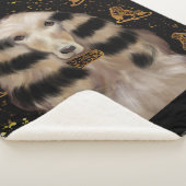 AFGHAN HOUND GOLD  SHERPADECKE (3/4)