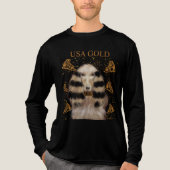 AFGHAN HOUND GOLD  Tri-Blend SHIRT (Vorderseite)