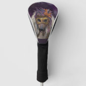 AFGHAN HOUND GOLF HEADCOVER (Vorderseite)