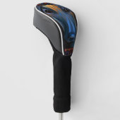Afghan Hound Golf Headcover (angewinkelt)