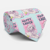 Afghan Hound Happy Oaster Krawatte (Gerollt)