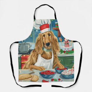 Afghan Hound Holiday Baking: Feierliche Weihnachte Schürze