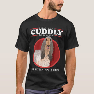 Afghan Hound Hunde Können Kuschelig Aussehen T-Shirt