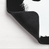 Afghan Hound I Liebe (Herz) Mousepad (Ecke)