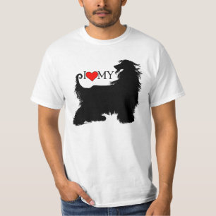 Afghan Hound I Liebe (Herz) T-Shirt