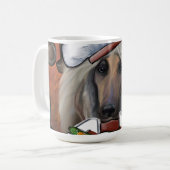 Afghan Hound Kaffeetasse (Vorderseite Links)