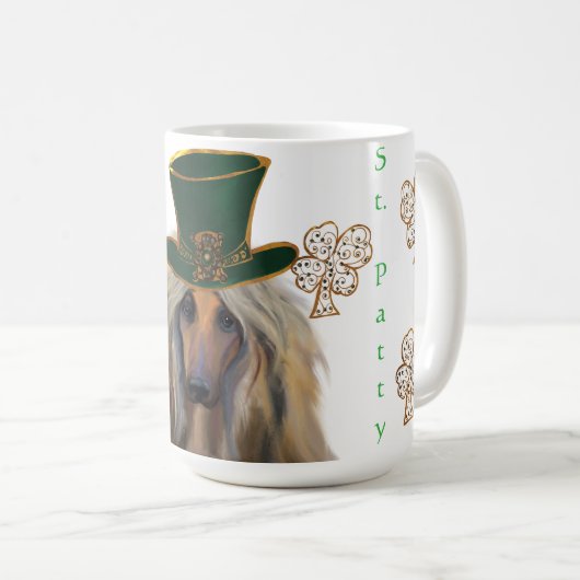 AFGHAN HOUND KAFFEETASSE (VorderseiteRechts)