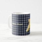 Afghan Hound Kaffeetasse (Vorderseite Links)