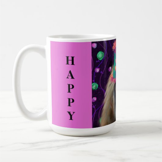 AFGHAN HOUND KAFFEETASSE (Links)