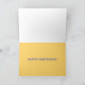 AFGHAN HOUND KARTE (Innenseite)