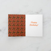 Afghan Hound Karte (Innenseite)