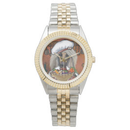 Afghan Hound Koch Armbanduhr