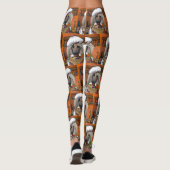 Afghan Hound Leggings (Rückseite)