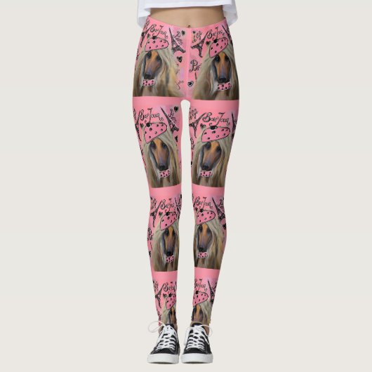 AFGHAN HOUND LEGGINGS (Vorderseite)