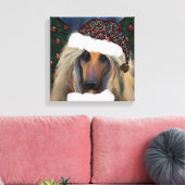 AFGHAN HOUND LEINWANDDRUCK (Insitu (Wohnzimmer))