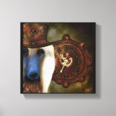 Afghan Hound Leinwanddruck (Vorderseite)