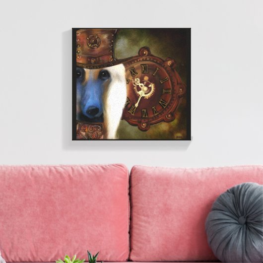 Afghan Hound Leinwanddruck (Insitu (Wohnzimmer))