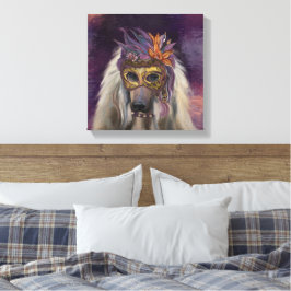 AFGHAN HOUND LEINWANDDRUCK