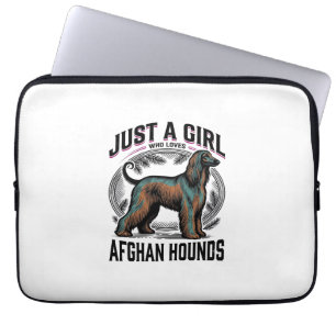 Afghan Hound Liebhaber Vintage Hundemutter-Shirt D Laptopschutzhülle