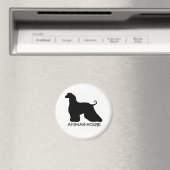 Afghan Hound Magnet (In Situ (Geschirrspüler))