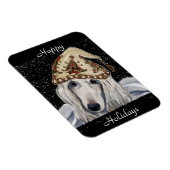 Afghan Hound Magnet (Rechte Seite)