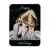 Afghan Hound Magnet (Vertikal)