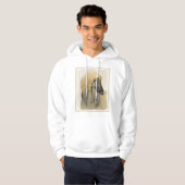 Afghan Hound Malerei - Niedliche Original Dog Art Hoodie (Vorne ganz)