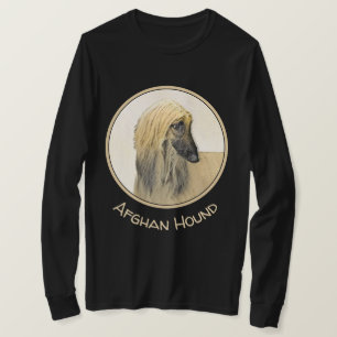 Afghan Hound Malerei - Niedliche Original Dog Art T-Shirt