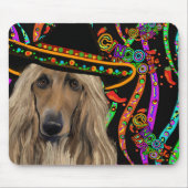 Afghan Hound Mexiko Mousepad (Vorne)