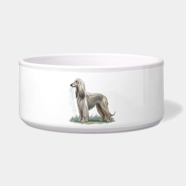 Afghan Hound Napf (Vorderseite)