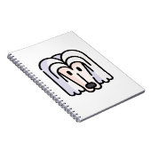 Afghan Hound Notizblock (Rechte Seite)