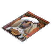 AFGHAN HOUND NOTIZBLOCK (Linke Seite)