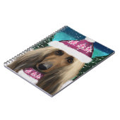 Afghan Hound Notizblock (Linke Seite)