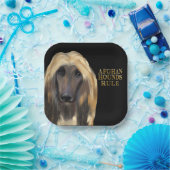 AFGHAN HOUND PAPPTELLER (Party)
