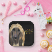 AFGHAN HOUND PAPPTELLER (Party)