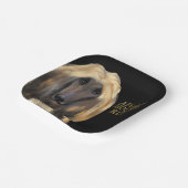 AFGHAN HOUND PAPPTELLER (Gewinkelt)