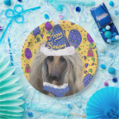 AFGHAN HOUND PAPPTELLER (Party)