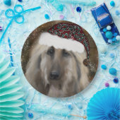 Afghan Hound Pappteller (Party)