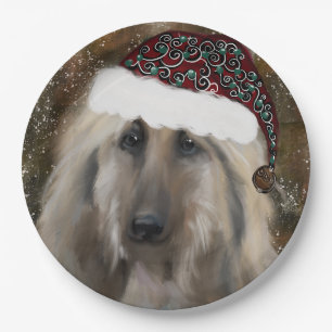 Afghan Hound Pappteller