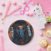 Afghan Hound Pappteller (Party)