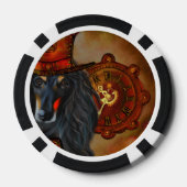 Afghan Hound Pokerchips (Rückseite)