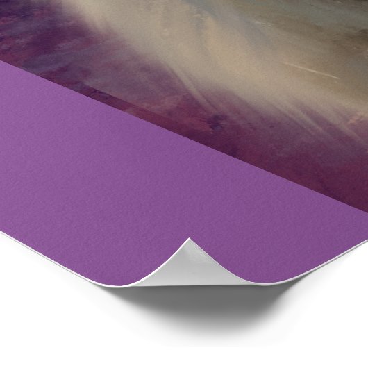 AFGHAN HOUND POSTER (Ecke)