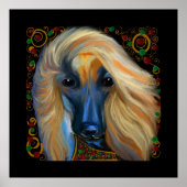 Afghan Hound Poster (Vorne)