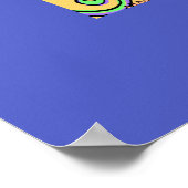 AFGHAN HOUND POSTER (Ecke)