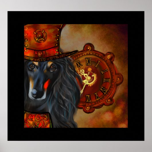 Afghan Hound Poster (Vorne)