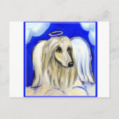 AFGHAN HOUND POSTKARTE (Vorderseite)
